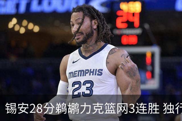 锡安28分鹈鹕力克篮网3连胜 独行侠险胜马刺